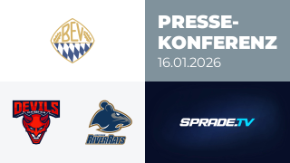16.01.2026 - Pressekonferenz - Devils Ulm/Neu-Ulm vs. ESC Riverrats Geretsried