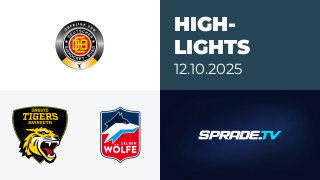 12.10.2025 - Highlights - onesto Tigers Bayreuth vs. Selber Wölfe