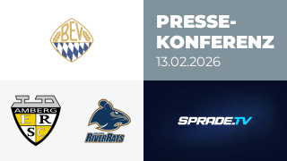 13.02.2026 - Pressekonferenz - ERSC Amberg vs. ESC Riverrats Geretsried
