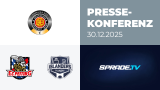 30.12.2025 - Pressekonferenz - EC Peiting vs. EV Lindau Islanders