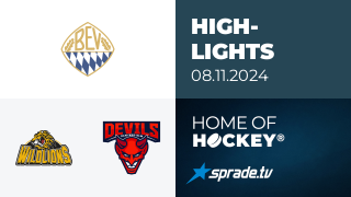 08.11.2024 - Highlights - ERSC Amberg vs. Devils Ulm/Neu-Ulm