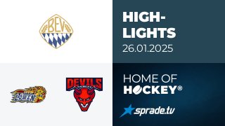 26.01.2025 - Highlights - EHC Waldkraiburg vs. Devils Ulm/Neu-Ulm
