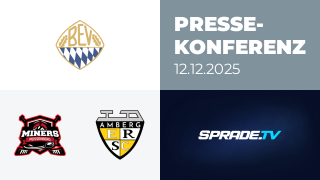 12.12.2025 - Pressekonferenz - Peißenberg Miners vs. ERSC Amberg