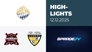 12.12.2025 - Highlights - Peißenberg Miners vs. ERSC Amberg