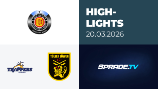 20.03.2026 - Highlights - Tilburg Trappers vs. Tölzer Löwen