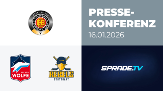 16.01.2026 - Pressekonferenz - Selber Wölfe vs. Stuttgart Rebels