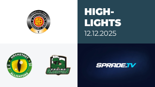 12.12.2025 - Highlights - Höchstadt Alligators vs. Erding Gladiators