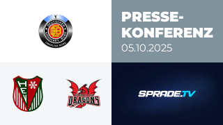 05.10.2025 - Pressekonferenz - Herne Miners vs. Herforder Ice Dragons
