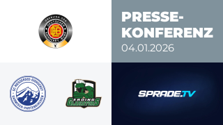 04.01.2026 - Pressekonferenz - SC Riessersee vs. Erding Gladiators