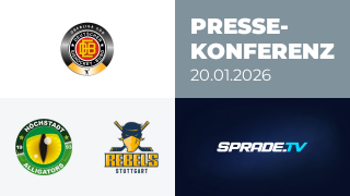 20.01.2026 - Pressekonferenz - Höchstadt Alligators vs. Stuttgart Rebels