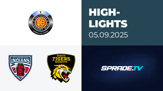 05.09.2025 - Highlights - Hannover Indians vs. onesto Tigers Bayreuth