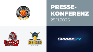 25.11.2025 - Pressekonferenz - ECDC Memmingen Indians vs. Stuttgart Rebels
