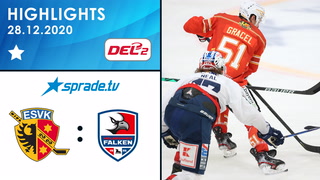 28.12.2020 - Highlights - ESV Kaufbeuren vs. Heilbronner Falken