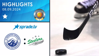 08.09.2024 - Highlights - SC Riessersee vs. Bietigheim Steelers