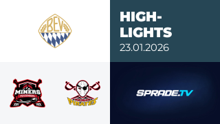 23.01.2026 - Highlights - Peißenberg Miners vs. ESV Buchloe