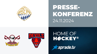 24.11.2024 - Pressekonferenz - ESV Buchloe vs. Devils Ulm/Neu-Ulm