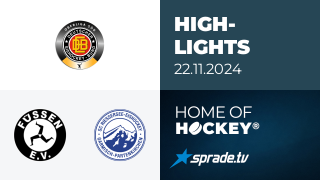 22.11.2024 - Highlights - EV Füssen vs. SC Riessersee