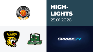 25.01.2026 - Highlights - onesto Tigers Bayreuth vs. Erding Gladiators