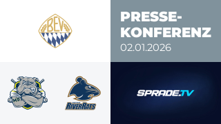 02.01.2026 - Pressekonferenz - Schweinfurt Mighty Dogs vs. ESC Riverrats Geretsried