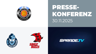 30.11.2025 - Pressekonferenz - KSW IceFighters Leipzig vs. Saale Bulls Halle