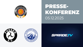 05.12.2025 - Pressekonferenz - EV Füssen vs. SC Riessersee