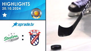 20.10.2024 - Highlights - Bietigheim Steelers vs. EC Peiting