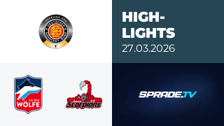 27.03.2026 - Highlights - Selber Wölfe vs. Hannover Scorpions