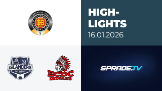 16.01.2026 - Highlights - EV Lindau Islanders vs. ECDC Memmingen Indians