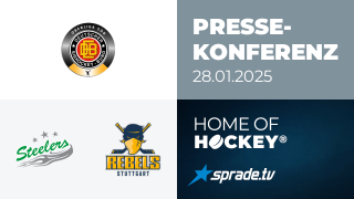 28.01.2025 - Pressekonferenz - Bietigheim Steelers vs. Stuttgart Rebels