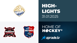 31.01.2025 - Highlights - TSV Peißenberg vs. ESC Kempten
