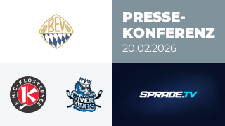 20.02.2026 - Pressekonferenz - EHC Klostersee vs. HC Landsberg Riverkings