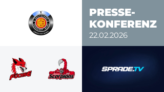 22.02.2026 - Pressekonferenz - Füchse Duisburg vs. Hannover Scorpions
