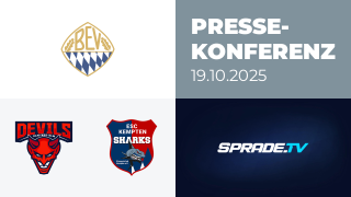 19.10.2025 - Pressekonferenz - Devils Ulm/Neu-Ulm vs. ESC Kempten