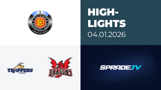 04.01.2026 - Highlights - Tilburg Trappers vs. Herforder Ice Dragons