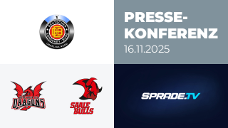 16.11.2025 - Pressekonferenz - Herforder Ice Dragons vs. Saale Bulls Halle