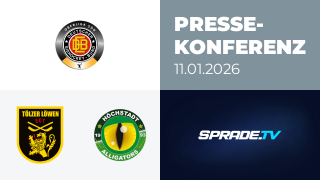 11.01.2026 - Pressekonferenz - Tölzer Löwen vs. Höchstadt Alligators