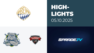 05.10.2025 - Highlights - Schweinfurt Mighty Dogs vs. EC Harzer Falken