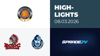 08.03.2026 - Highlights - ECDC Memmingen Indians vs. KSW IceFighters Leipzig