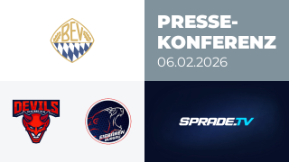 06.02.2026 - Pressekonferenz - Devils Ulm/Neu-Ulm vs. ESV Burgau 2000