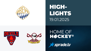 19.01.2025 - Highlights - Devils Ulm/Neu-Ulm vs. ESV Buchloe