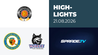 21.08.2026 - Highlights - ESV Kaufbeuren vs. EHC Freiburg