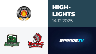 14.12.2025 - Highlights - Erding Gladiators vs. ECDC Memmingen Indians