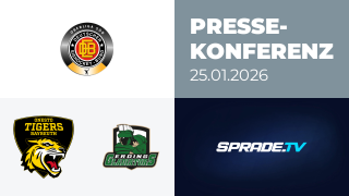 25.01.2026 - Pressekonferenz - onesto Tigers Bayreuth vs. Erding Gladiators