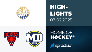 07.02.2025 - Highlights - Devils Ulm/Neu-Ulm vs. Schweinfurt Mighty Dogs