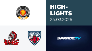 24.03.2026 - Highlights - ECDC Memmingen Indians vs. Hannover Indians
