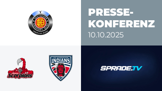10.10.2025 - Pressekonferenz - Hannover Scorpions vs. Hannover Indians