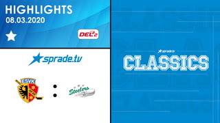08.03.2020 - Highlights - ESV Kaufbeuren vs. Bietigheim Steelers
