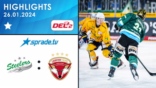 26.01.2024 - Highlights - Bietigheim Steelers vs. Lausitzer Füchse