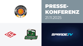 21.11.2025 - Pressekonferenz - Deggendorfer SC vs. Erding Gladiators