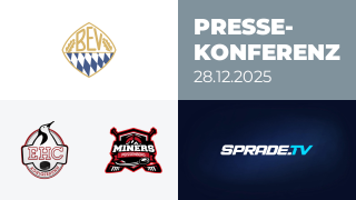 28.12.2025 - Pressekonferenz - EHC Königsbrunn vs. Peißenberg Miners